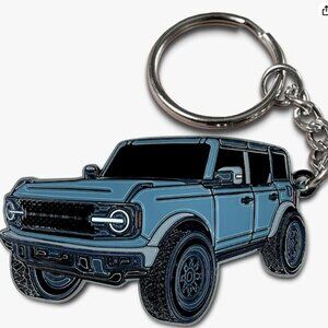 Bronco Keychain Accessories 4 door key chain Fob